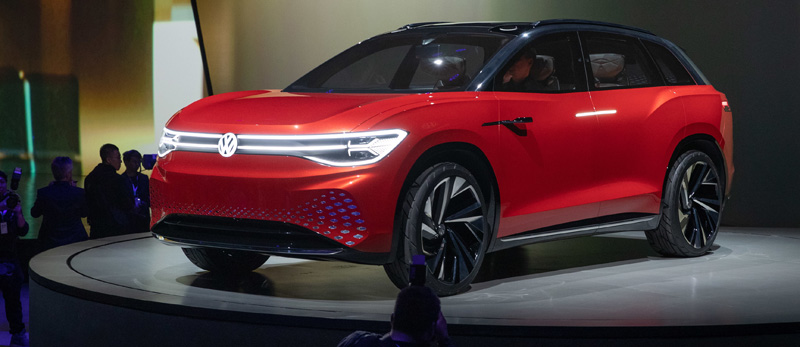 Volkswagen I.D. ROOMZZ Electric SUV Concept 2019